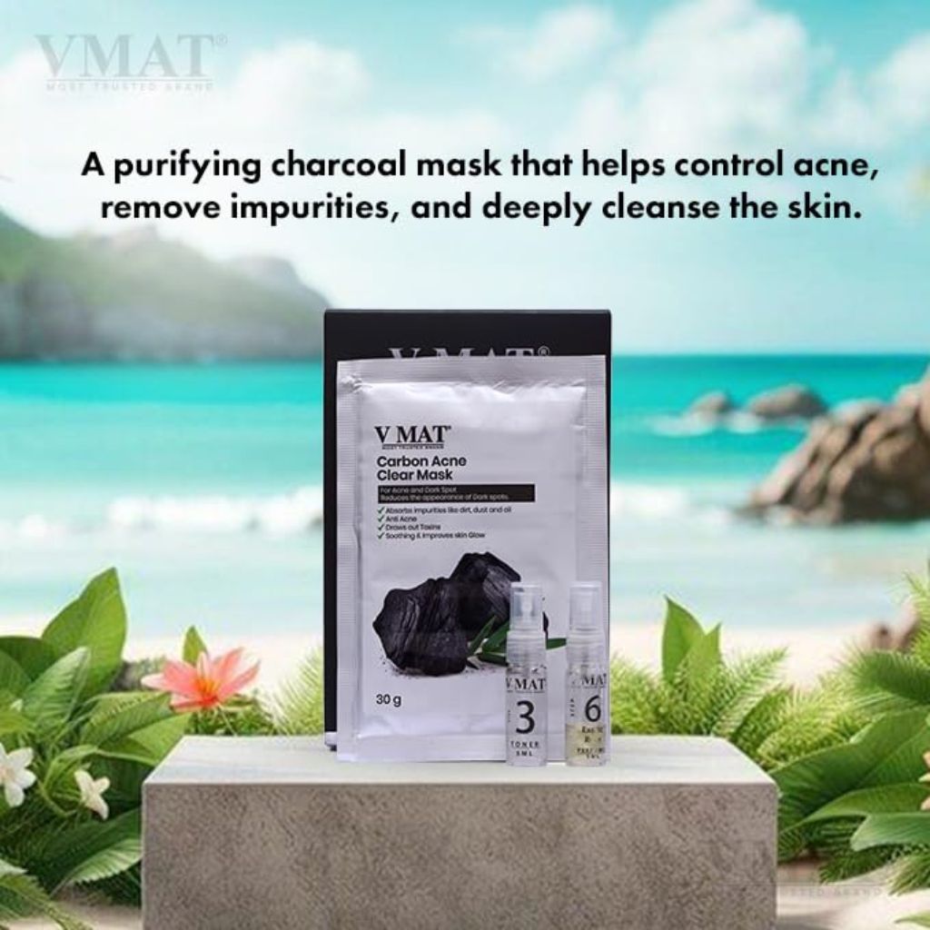 VMAT Carbon Acne Clear Facial Kit